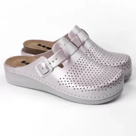 Leon 5001 ženska klompa perla 37